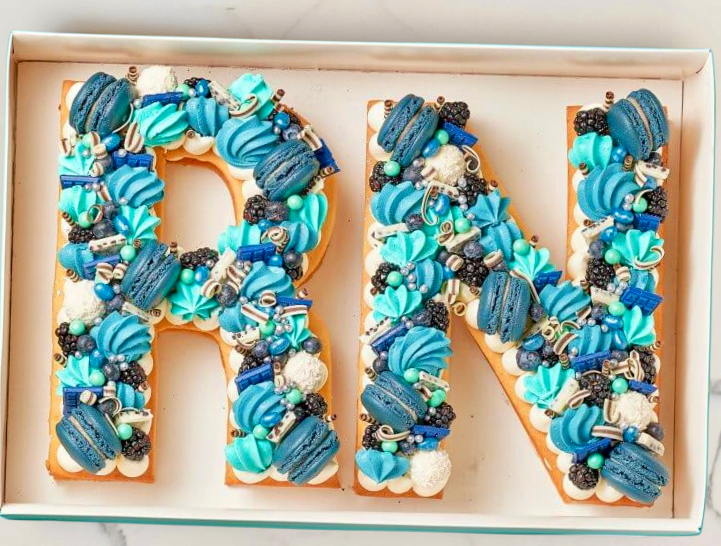 Double Letter Cake