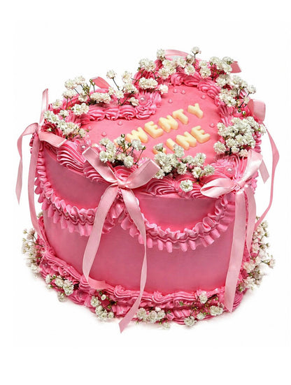 Heart Vintage Cake