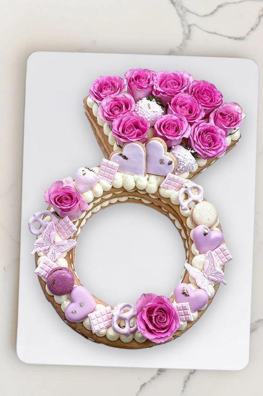 Engagement Ring Cake