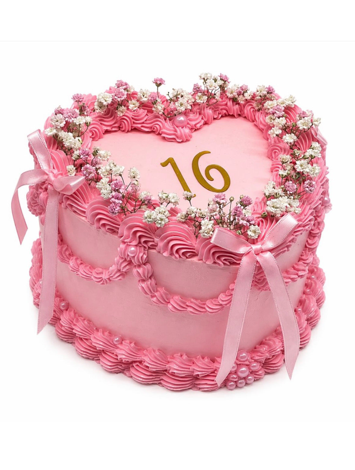 Heart Vintage Cake