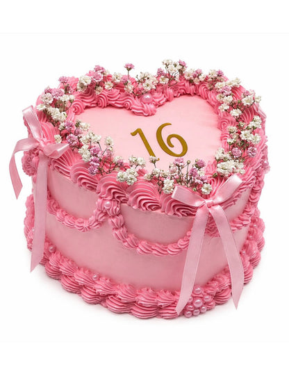 Heart Vintage Cake