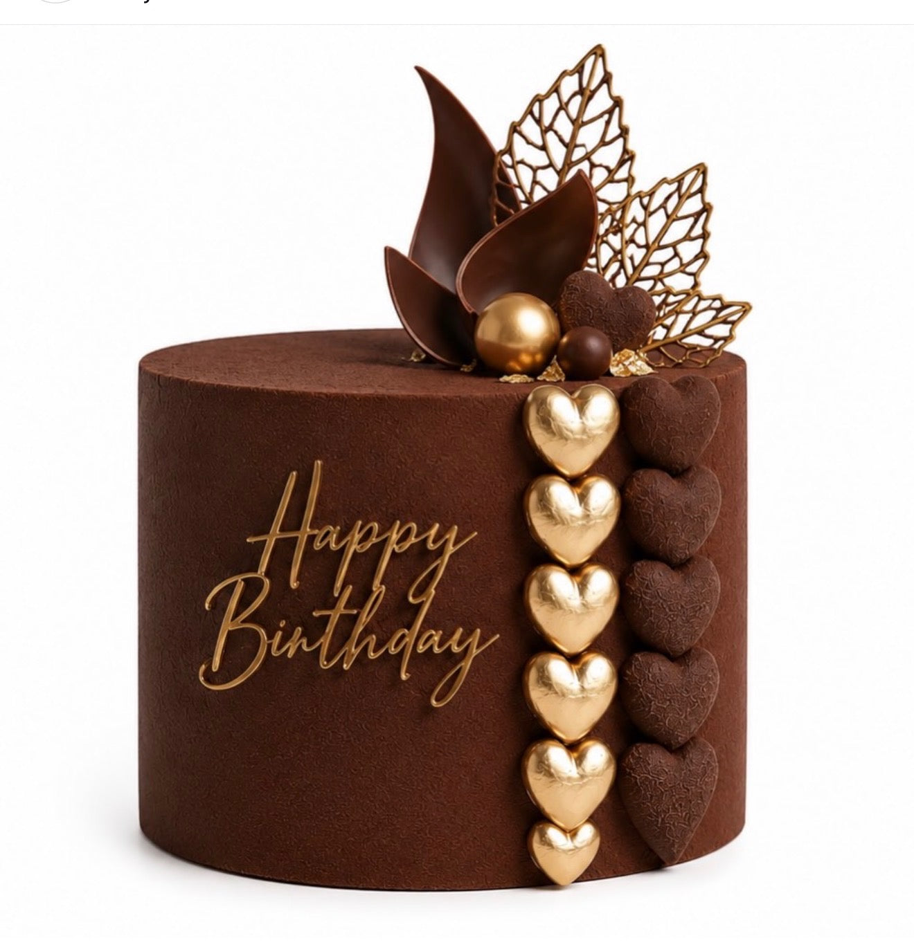 CHOCOLATE GANACHE CAKE